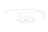 Oldsmobile CutlaSS is a Brake Line Kit Convertible - Power Drum - V8 -1967 - image 1