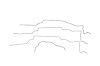 Oldsmobile Cutlass Fuel Supply Line -1973 1974 1975 1976 1977 - image 1