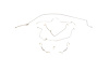 Chevrolet Corvette Brake Line Kits Standard Brake - Front to Rear - 3/16 in -1965 - image 1