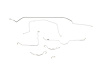 Chevrolet Corvette Brake Line Kits Standard Brake - Front to Rear 1/4 in- Single Master Cylinder -19 - image 1