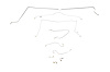 Chevrolet Corvette Brake Line Kits Standard Disc -1968 - image 1