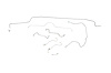 Chevrolet Corvette Brake Line Kits Manual Disc -1970 1971 1972 1973 - image 1
