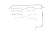 Chevrolet Corvette Brake Line Kits Power Disc -1974 1975 1976 1977 1978 1979 1980 1981 1982 - image 1