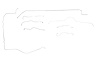 Complete Brake Line Kit for 1974-1982 Chevrolet Corvette  w/Power Disc Brakes [Stainless Steel] - image 1