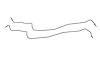 Chevrolet Corvette Transmission Lines Sold In Pairs -1977 1978 1979 1980 - image 1