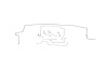 Chrysler 300 Hurst Brake Line Kits Power Disc -1969 1970 1971 - image 1