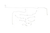 Datsun 240Z Brake Line Kit April 1973 July 1972 - July 1973 -1973 - image 1