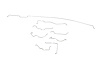 Dodge Pick Up Brake Line Kits 4WD Long Bed 9.25 in Axle -1981 1982 1983 1984 1985 1986 1987 1988 - image 1