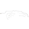 Pontiac Firebird Brake Line Kits Power Disc 1 Pc. Front to Rear -1967 1968 - image 1