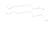 Pontiac Firebird Transmission Lines Sold In Pairs -1970 1971 1972 1973 1974 - image 1
