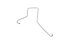 Ford Falcon Carburetor Fuel Line -1960 - image 1