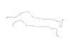 Ford Fairlane Transmission Lines Sold In Pairs -1966 - image 1