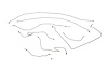Ford F350 Brake Line Kits 4WD Power Drum 10 Pc. -1974 - image 1