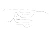 Ford F350 Brake Line Kits 4WD Regular Cab Long Bed Super Duty 4 Wheel ABS Dual Rear Wheels -1999 - image 1