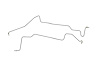 Ford F250 Transmission Lines Sold In Pairs -1975 1976 1977 1978 1979 - image 1