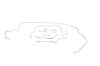 Ford Galaxie Brake Line Kits Standard Drum -1967 1968 - image 1