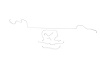Ford Galaxie Brake Line Kits Power Drum -1966 - image 1