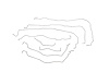 Hummer H2 Brake Line Kits W/ Stainless Braided Hoses Brake Line Kits -2003 2004 2005 2006 2007 - image 1