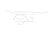 Chevrolet Bel Air Brake Line Kits Standard Brake - Front to Rear Inside Frame -1955 1956 - image 1