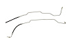 IBT1015-OE External Cooler Transmission Lines for 1991-1996 Chevrolet Caprice, 1994-1996 Chevrolet Impala SS 5.7L