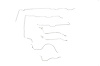 Jeep CJ7 Brake Line Kits Quadratrac - Standard Disc -1976 1977 1978 1979 - image 1