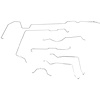 Complete Brake Line Kit 1981-1982 Jeep Scrambler Power Disc - image 1