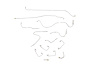 Jaguar XK140 Brake Line Kits Left Hand Drive -1954 1955 1956 1957 1958 - image 1