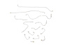 Jaguar XK140 Brake Line Kits Left Hand Drive -1954 1955 1956 1957 1958 - image 1