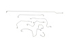 Jaguar XKE Brake Line Kits Left Hand Drive Series 1 -1961 1962 1963 1964 - image 1