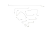 Jaguar XKE Brake Line Kits Early Brake Light at Front Tee -1965 1966 1967 1968 - image 1