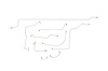 Jaguar XKE Brake Line Kits V-12 11 Pc. -1972 1973 1974