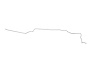 Fuel Supply Line for 1973-1975 Chevrolet Monte Carlo [Stainless Steel] - image 1