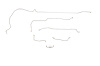 Ford Mustang Brake Line Kits 6 pcs Standard Drum - 6 Cylinder -1964 1965 - image 1