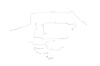 Ford Mustang Brake Line Kits 8pcs Power Disc - V8 Motor With 8.8 in Axle -1986 - image 1