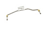MUB1002-SC Carburetor Bowl to Bowl Transfer Tube for 1968-1970 Ford Mustang and Shelby GT500 [Stainless Steel] - image 1