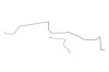 Ford Mustang Fuel Supply Line -1967 1968 1969 1970 - image 1