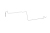 Ford Mustang Fuel Supply Line -1987 1988 1989 1990 1991 1992 1993 - image 1