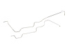 Ford Mustang Transmission Lines Sold In Pairs -1964 1965 - image 1