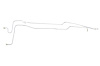 Mercury Cougar Transmission Lines Sold In Pairs -1967 1968 1969 1970 - image 1