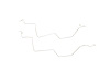 Ford Mustang Transmission Lines Sold In Pairs -1971 1972 1973 - image 1