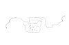 Chevrolet Nova - Chevy II Brake Line Kits Standard Drum -1967 - image 1