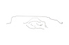 Chevrolet Nova Brake Line Kits Standard Drum -1971 1972 1973 1974 - image 1