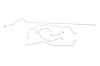 Packard Clipper Brake Line Kits 122 in Wheelbase -1954 - image 1