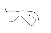 Pontiac All Models Brake Booster Vacuum Line 2 Pc. -1955 1956 - image 1
