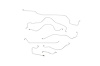 Sunbeam Tiger Power Brake Line Kits -1964 1965 1966 - image 1