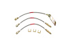 Shelby Mustang StopFlex Brake Hose Kit Front Disc / Rear Drum Dual Exhaust 3 Pc. -1965 1966 - image 1