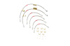 Cadillac Escalade StopFlex Brake Hose Kit 5 Pc. -2000 2001 2002 2003 2004 2005 - image 1