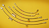Dodge Durango StopFlex Brake Hose Kit 4WD 3 Pc. -2000 2001 2002 - image 1