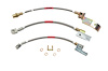 Ford Mustang StopFlex Brake Hose Kit Front Disc with brackets -1968 1969 - image 1