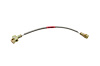 Ford Mustang Stainless Braided Flex Hose Rear Center Brake With Single Exhaust -1965 1966 - image 1
